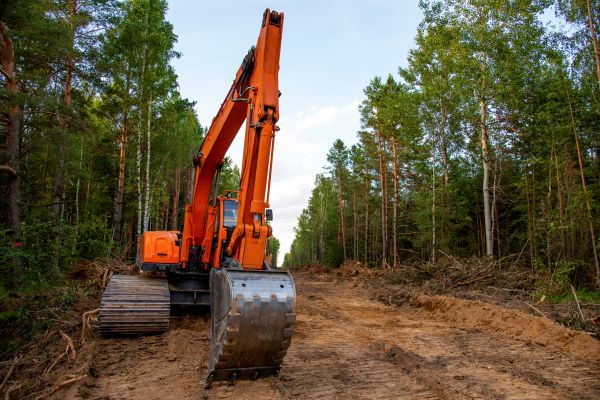 Cost of Backhoe Land Clearing in Buford
